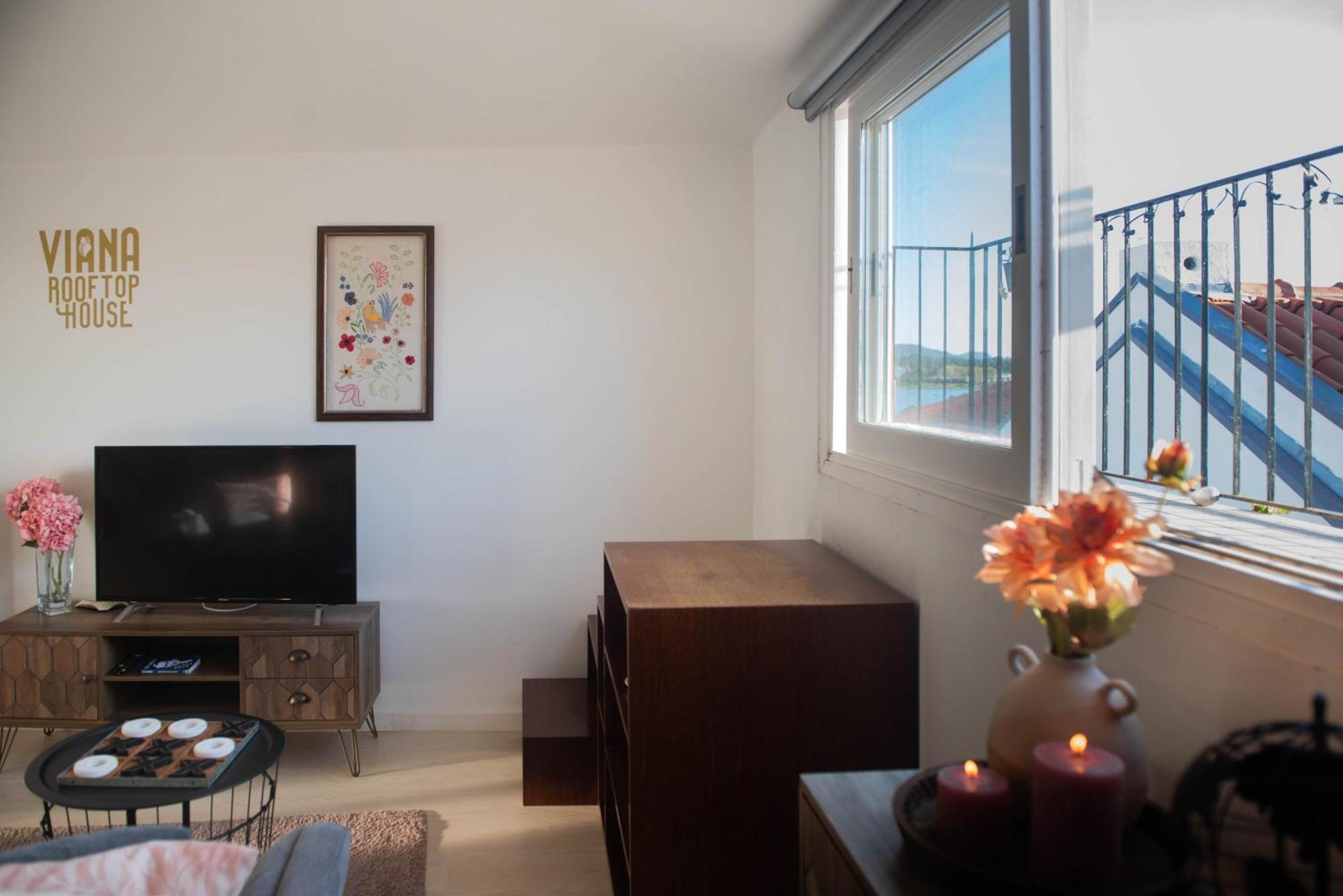 Viana Rooftop House - Apartment In The Historic Center With River View Viana do Castelo Kültér fotó
